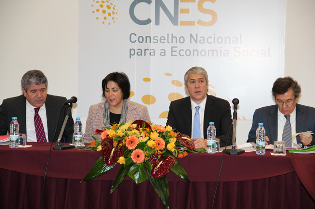 Reunião inaugural do Conselho Nacional para a Economia Social